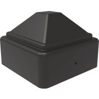 Fortress Building Products Fe26 3" Blk Post Cap 53503108