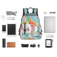thumbnail image 4 of Balery Kawaii Sushi Characters Delight Mochila Ligera para Hombres y Mujeres – Resistente y Impermeable, Ideal para la Escuela, el Trabajo, los Viajes y el Uso Diario, 4 of 7