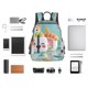 thumbnail image 4 of Fotbe Kawaii Sushi Characters Delight Mochila Ligera para Hombres y Mujeres - Duradera y Resistente al Agua, Ideal para Escuela, Trabajo, Viajes y Uso Diario, 4 of 7