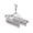 #-【Silver】| Rotatable Drying Rack, variant on Stainless Steel Sock Drying Rack with Multiple Clips - Multi-Functional Laundry organizer Rotatable Balcony Underwear Drying Rack, Silver, JASKFLY