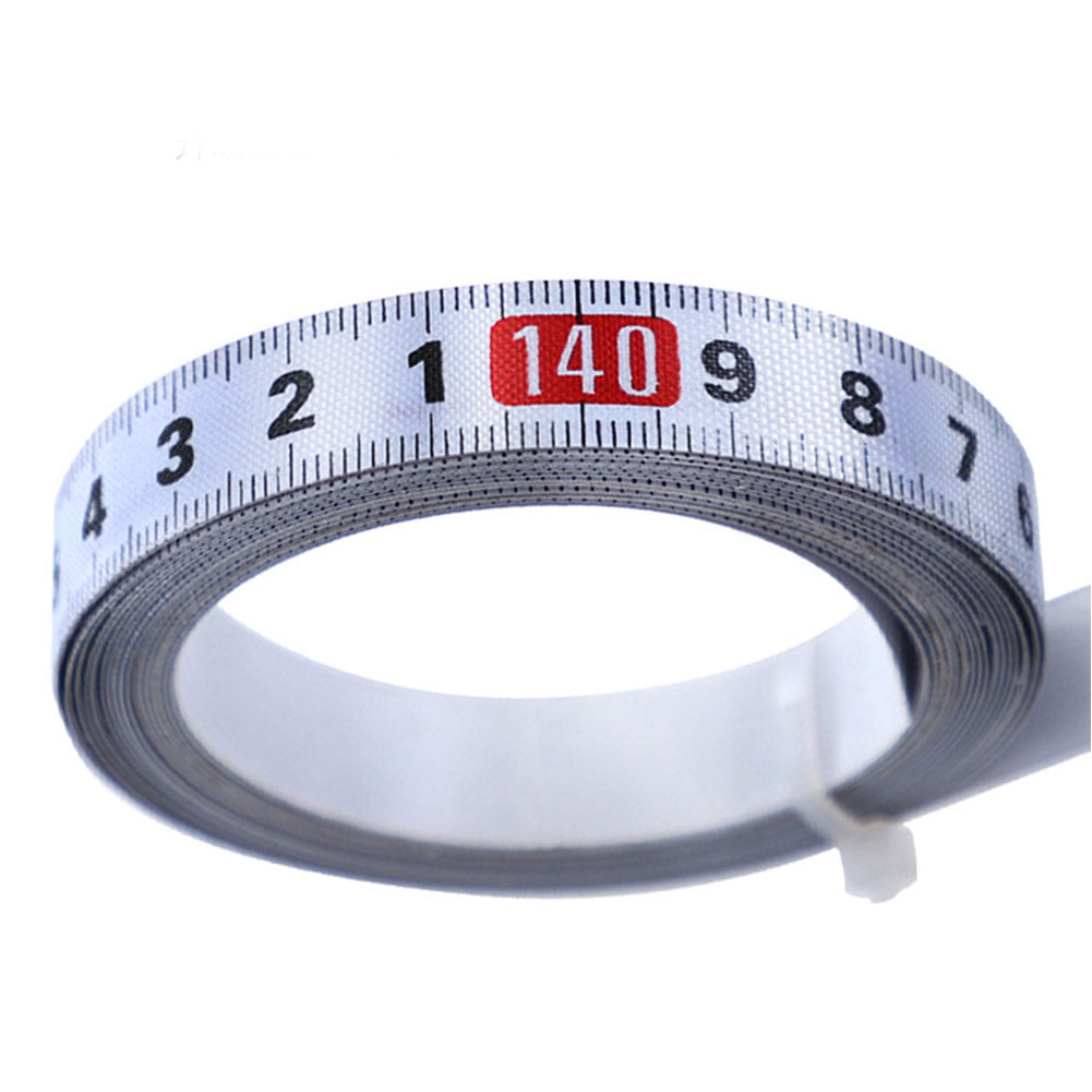 1M x 10mm Retractable Steel Ruler Tape Metric Measuring Tool 