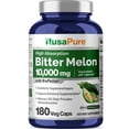 thumbnail image 1 of Suplemento de extracto de melón amargo NusaPure, 10.000 mg, 180 cápsulas, 1 of 9