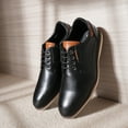 thumbnail image 2 of Mens Classic Oxfords Fashion Casual Leather Shoes, 2 of 7