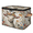 Multicolor 1, variant on ADECORIVY Gold Fish Conch Storage Bin with Lid Fabric Starfish Sea Shell Foldable Storage Baskets Boxes for Clothes Shelves Closet Organizer Containers with Leather Handles for Wardrobe