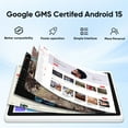 thumbnail image 3 of Android 15 Tablet 7 Inch Tablet, 9GB RAM 32GB ROM 1TB Expansion, Quad-core Processor, Dual Camera, 5G/2.4G WiFi, Bluetooth, Parental Control, Drop-Proof Case (Pink), 3 of 7