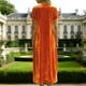 thumbnail image 5 of Vestido de Color Sólido Cuello Redondo de las Mujeres Terciopelo Cremallera Montado Suéter Mini Casual, Vestido Casual de las Mujeres, 5 of 7