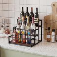 thumbnail image 4 of Coffee Syrup Rack 3-Storey Storage Rack Wine Rack Kitchen Seasoning, 4 of 5