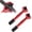 Red+red, variant on chasenew 2 PCS Bike or Motorcycle Chain Washer, Motorcycle Chain Gear Dirt Clean Brushes, Universal Bicycle Chain Dirt Remover Washing Tool for Mountain Bike Motorcycle (Red+Red)