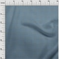thumbnail image 2 of oneOone Polyester Lycra Fabric Gingham Check Printed Fabric 1 Yard 56 Inch Wide, 2 of 4