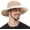 Beige, variant on 1 Pc Unisex Wide Brim Boonie Hat - UPF 50+ UV Protective & Cooling for Hiking and Beach (Navy Blue)