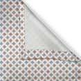 thumbnail image 4 of Ambesonne Modern Valance Pack of 2, Colored Rhombs Borders, 42"X12", White Seafoam and Coral, 4 of 5