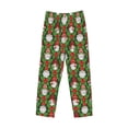 thumbnail image 6 of Daiia Santa Claus And Gnomes Men's Sleep Pant with Pockets and Drawstring,Pajama Pants-Medium, 6 of 9