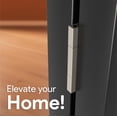 thumbnail image 3 of Mega Handles | Square Barrel Hinges | Satin Nickel | 2 Pack, 3 of 6