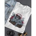 thumbnail image 3 of Virtual Reality Funny Monkey   Shaped T-Shirt Women -Image by Shutterstock, Female Small, 3 of 4