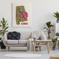 thumbnail image 2 of Stupell Industries Intricate Alabama Camellia Flower Bird Detailed Pattern Graphic Art Gallery Wrapped Canvas Print Wall Art, Design by Valentina Harper, 2 of 7