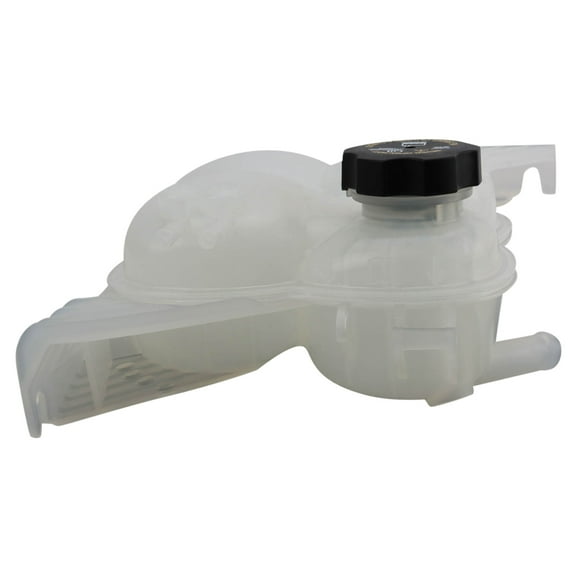 TRQ Radiator Coolant Reservoir Expansion Tank Overflow Bottle Compatible with 2015-2022 Chevrolet Colorado GMC Canyon GM3014186