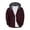 Navy, variant on GrmtClth Flannel Drawstring Hood Plaid Shirt Jacket for Men Long Sleeve Button‑Up Casual Outer Coat Chest Pocket Autumn Street Wear