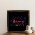 thumbnail image 6 of Music Harmony Art Wooden Sign Wall Plaque - Vintage Art Decoration, Wall Decoration - Ideal Gift For Home Decoration, Living Room, Bathroom, Bedroom, Garden, Dining, Bar, Cafe, Festival Party Decor, 6 of 7