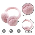 thumbnail image 3 of Orejeras de invierno para mujer, orejeras cálidas para niñas, calentador de orejas, cubierta de oreja ajustable de felpa suave para exteriores, 3 of 6