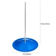 thumbnail image 2 of LOLIPPYY Lot de 5 Porte-Reçus en Acier Inoxydable pour Restaurant avec Base Ronde, 2 of 8