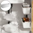 thumbnail image 4 of Organizador de cocina Organizador de cocina Contenedor de almacenamiento Caja Cajón Estante Bandeja de almacenamiento Almacenamiento Ahorre espacio Accesorios de Magideal Organizador de cocina, 4 of 6