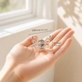 thumbnail image 2 of 30Pcs Mini Butterfly Metal Hair Claw Clips, 0.83 x 0.5 Inch Hollow‑Out Decorative Hair Grips, Golden & Silver Small Styling Accessories for Women Braids, Dreadlocks & Updos, 2 of 5