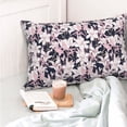 thumbnail image 4 of Fotbe Lilies Flowers Funda de Almohada Decorativa Estilo Occidental, Lujo en Algodón, Fundas para Almohadas King, Cojín Estampado para Decoración del Hogar-20"x30", 4 of 6