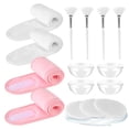 thumbnail image 1 of Set de 15 esponjas estéticas y 4 cepillos faciales para esthetician Supplies, 1 of 7