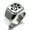 Silver, variant on Stainless Steel Letter Q Initial Cat Dog Paws Monogram Engraved Engraved Square Flat Top Biker Style Polished Signet Ring