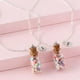 thumbnail image 5 of Bote de cristal con colgante para niños, collar luminoso para niños, collar de moda para mujeres y niñas, collar con colgante en forma de botella, joya de regalo, 5 of 7