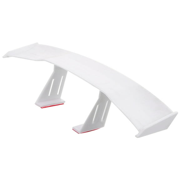 Automobile Tail Whiting Trunk Spoiler Universal Cars Small Rear Wing White