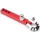 thumbnail image 1 of Metal Trailer Tow Hook for 1/10 RC Crawler TRX4 -6 Axial SCX10 90046 Redcat Upgrade Parts,Red+White, 1 of 5