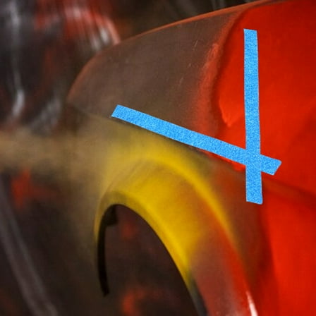 Raindrops FRCOLOR 4 Rolls Painters Tape for Painting Car Edges and Trim Masking