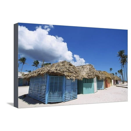 Saona Island, Dominican Republic, Caribbean Stretched Canvas Print Wall Art By Guy (Best Caribbean Island For Single Guys)