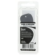 Hillman General Motors B-111pt Blank Transponder Key, Rubber Head, Nickel Plated