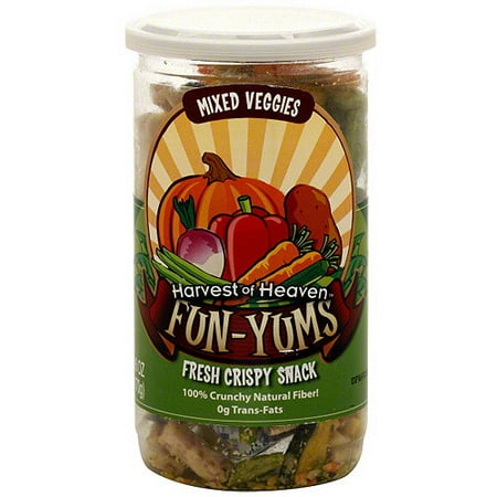 Of Heaven Dehydrated Veggie Snacks, 6 oz. (Pack of 6)