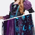 thumbnail image 4 of BOOMNY Halloween Girls Witch Dress Up Funny Hallowmas Party Outfits Sets Playful Stage Performance Clothes Set, 4 of 7