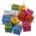 thumbnail image 5 of PAMINGONO Small Boxes with Delicate Christmas Tree Ornaments, Assorted Colors, 1 Set for Holiday Decoration, 5 of 8
