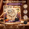 thumbnail image 2 of Halloween Diamond Art Kit 5D Pearl Rhinestone Mummy Painting Plastic Mixed Pearl for Fall Home Decor Wall Art Crafts Seasonal Gifts by MPOISVA, 2 of 7
