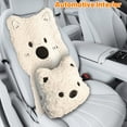 thumbnail image 4 of Winter Thick Plush Car Seat Cushion, Premium Soft Plush Fabric For Warmth, Cute Cartoon Design To Upgrade Car Interior, Universal Fit With Non-Slip Bottom And Easy Care, 4 of 4
