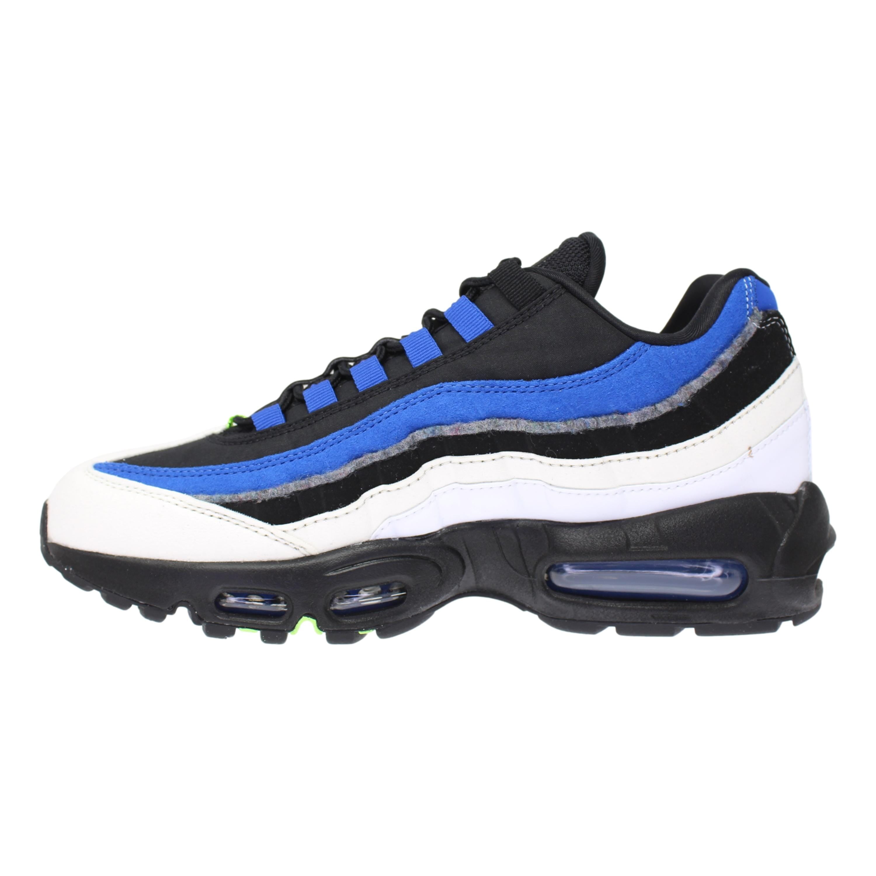 Nike Air Max 95 SE 'Double Swoosh - Black Game Royal' DQ0268-001