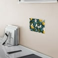 thumbnail image 5 of Yayeee Toggle Light Switch Wall Plate 3-Gang 6.37"x4.48" Decorative Outlet Cover, Green Lemon Leaves, 5 of 7