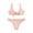 ZZPink2, variant on Womens Bikinis Summer Sequins Plaid Gradient Print Push Up Spaghetti Strap Bra And Thong Two Pieces Tankinis Sets Swimsuits Bathing Suits
