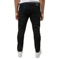 thumbnail image 2 of RAW X Mens RawX Slim Fit Moto Detail Stretch Jeans, Jet Black, 46X32, 2 of 9