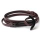 thumbnail image 3 of Pulseras Men Jewelry Double Leather Bracelet & Bangles Friendship For--1-Model code 11036 1, 3 of 3