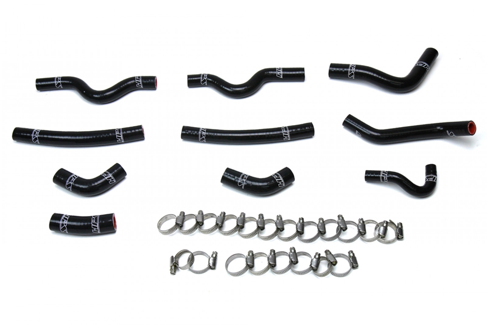 HPS Black Reinforced Silicone Heater Hose Kit Coolant for Lexus 9807