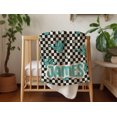 thumbnail image 2 of Personalized Boy Skeleton Blanket, 2 of 10