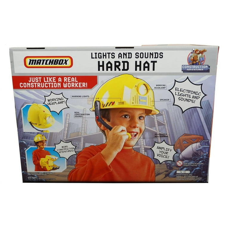 Matchbox Lights And Sounds Hard Hat