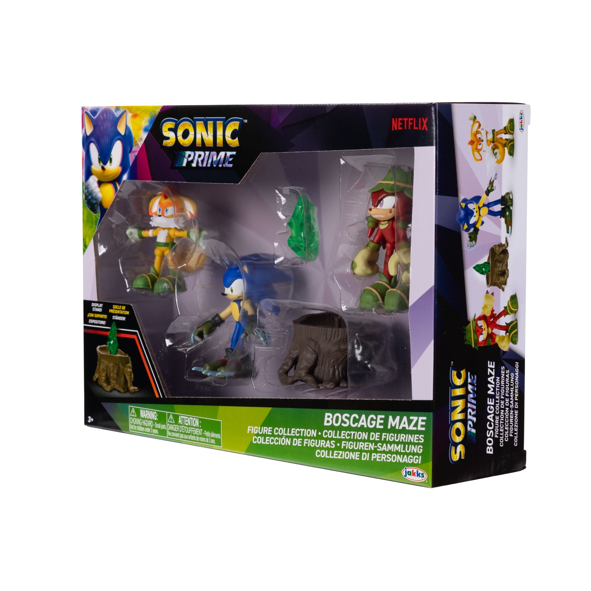 ソニック ソニック プライム ボスケージメイズ Jakks フィギュア Sonic Prime 2.5 inch Action Figures Bosmaz Cage Themed Gift