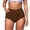 Coffee, variant on Women High Waisted Swimsuit Bikini Bottoms Swim Bottom Full Coverage Bathing Suit With Pockets